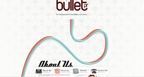 Website Using Effective 'Whitespace'