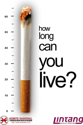 Creative Design Advertising on Top 45 Creative Anti Smoking Advertisements   The Design Inspiration