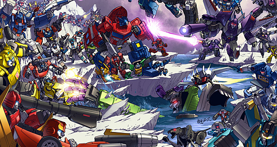 Transformers Illustrations Artwork