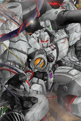 41 Fanarts de Optimus VS Megatrón Megatron-05-s
