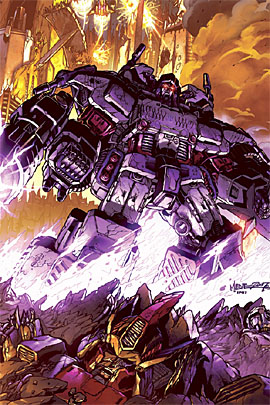 41 Fanarts de Optimus VS Megatrón Megatron-07-s