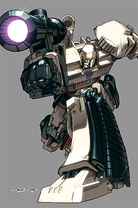 41 Fanarts de Optimus VS Megatrón Megatron-13-s