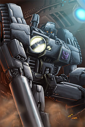 41 Fanarts de Optimus VS Megatrón Megatron-14-s