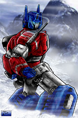 41 Fanarts de Optimus VS Megatrón Optimus-Prime-06-s