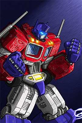 41 Fanarts de Optimus VS Megatrón Optimus-Prime-10-s