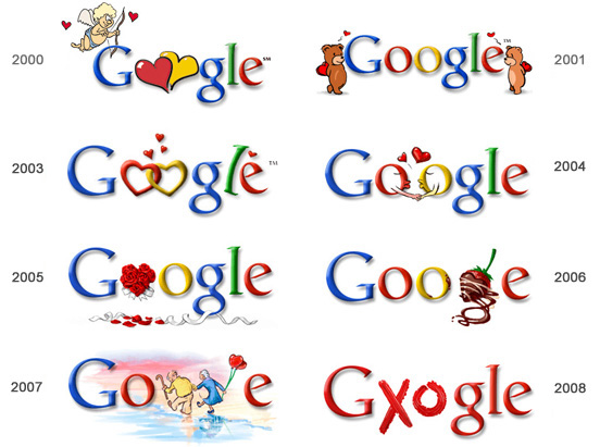 The History of Google Doodles Design | The Design Inspiration