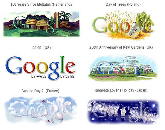 Google Country Doodles