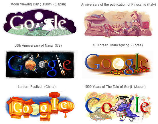 Google Country Doodles