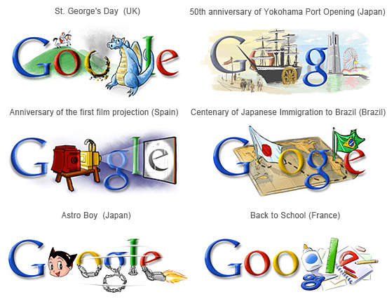 Google Country Doodles