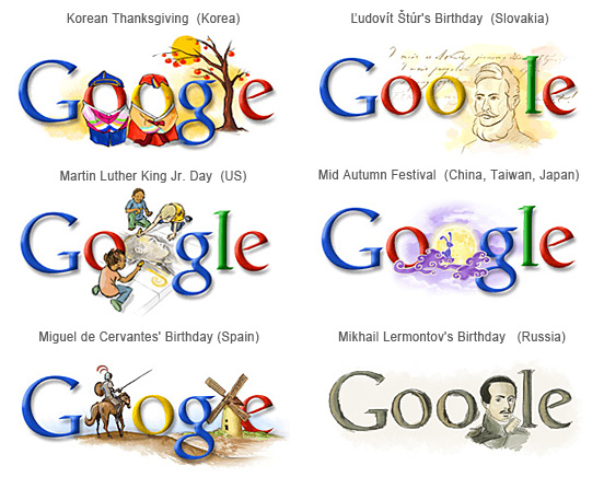 Google Country Doodles