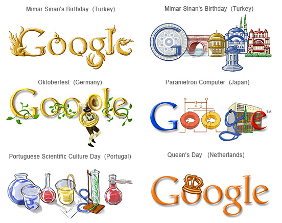 Google Country Doodles