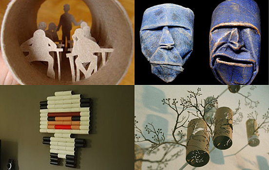 Toilet Roll Artworks Collection
