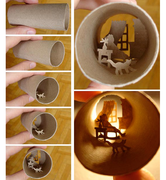 Toilet Roll Artwork