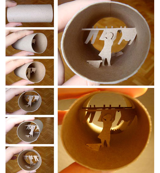 Toilet Roll Artwork