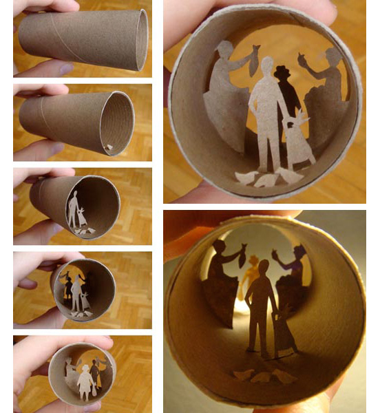 Toilet Roll Artwork