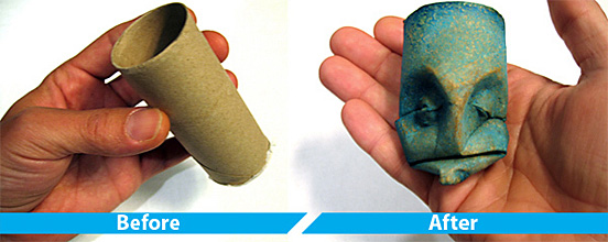 Toilet Roll Artwork