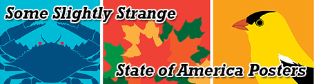 Some Slightly Strange State of America Posters