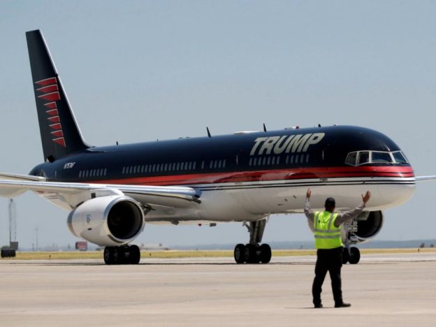 Take A Look At The Cars and Planes Donald Trump Owns
